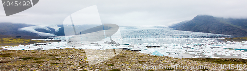 Image of Jokulsarlon is a large glacial lake in southeast Iceland