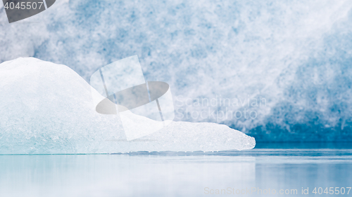 Image of Jokulsarlon is a large glacial lake in southeast Iceland