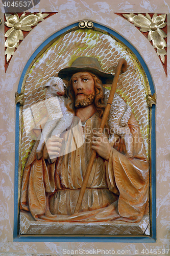 Image of Jesus good shepherd
