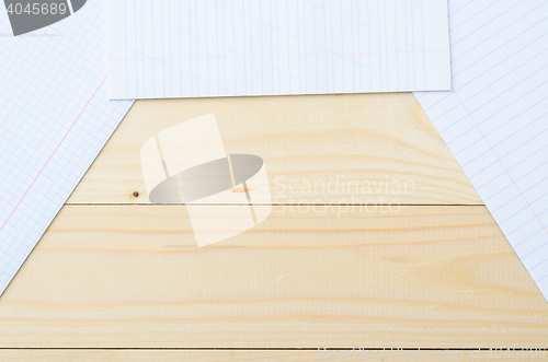 Image of paper page notebook