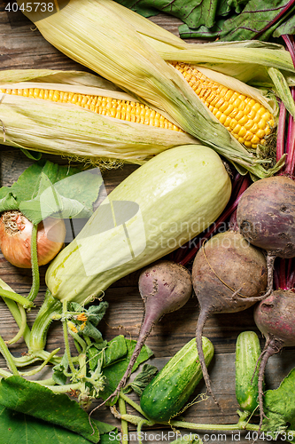 Image of Organic fresh vegetables