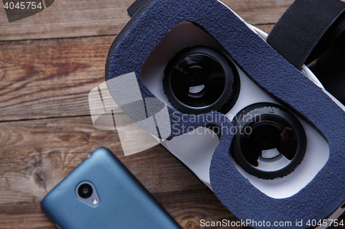 Image of virtual vr glasses goggles headset