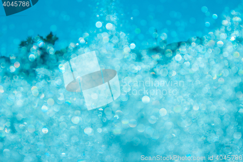 Image of blue water background