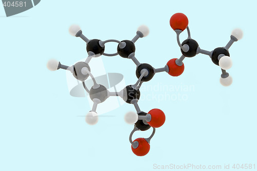 Image of Aspirin molecular structure