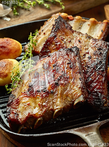 Image of grilled pork ribs