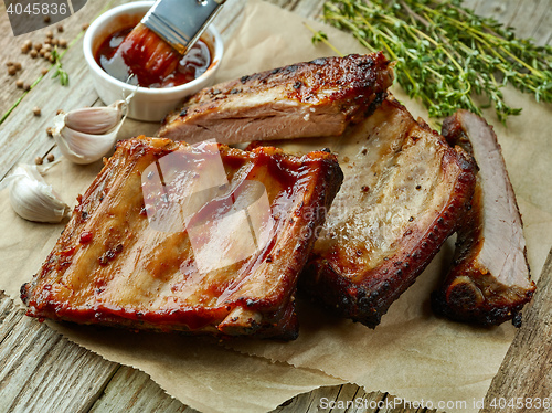 Image of grilled pork ribs