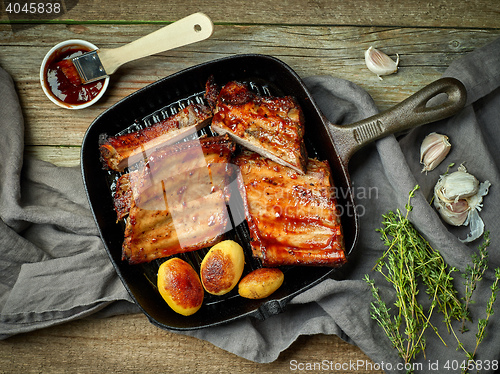 Image of grilled pork ribs