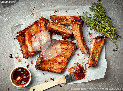 Image of grilled pork ribs