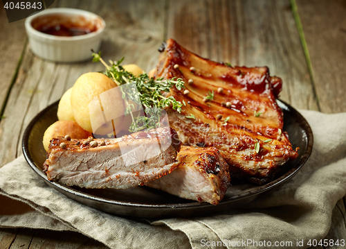 Image of grilled pork ribs