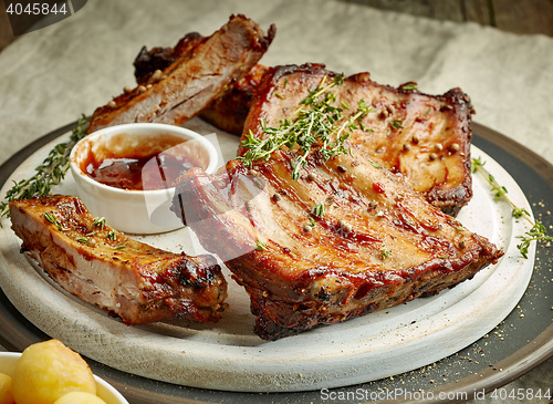 Image of grilled pork ribs