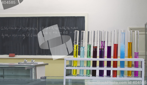 Image of Chemistry lab room