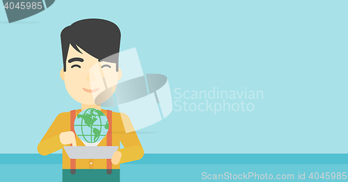 Image of International technology communication.