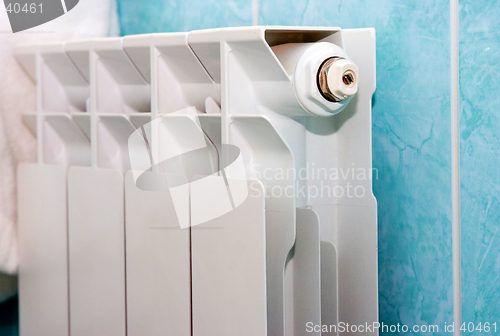 Image of White radiator