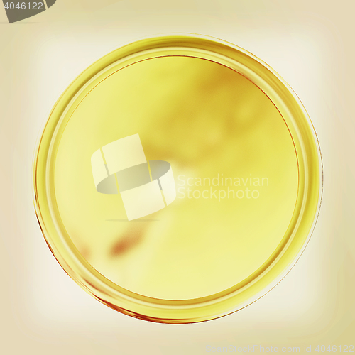 Image of Fresh Web button isolated on white background. 3D illustration. 