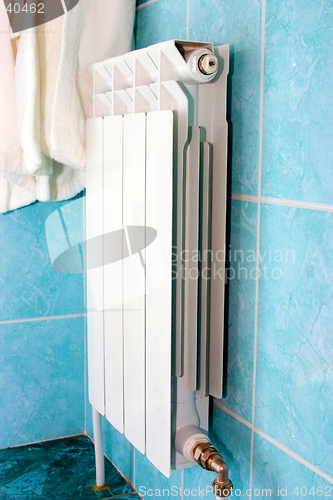 Image of White radiator