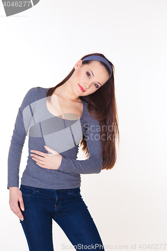 Image of young attractive woman