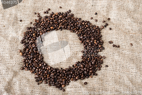 Image of the coffee grains