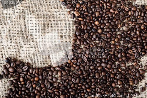 Image of the coffee grains