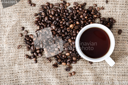 Image of the coffee grains