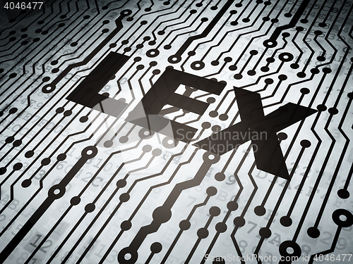 Image of Law concept: circuit board with Lex