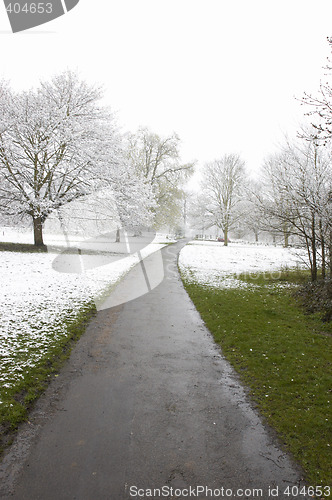 Image of Winter path