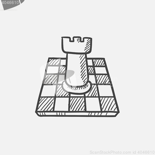 Image of Chess sketch icon.