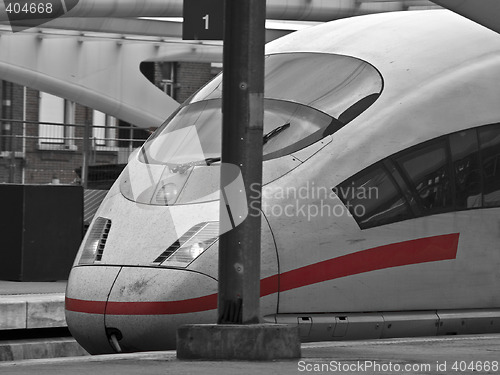 Image of High Speed Train on Station