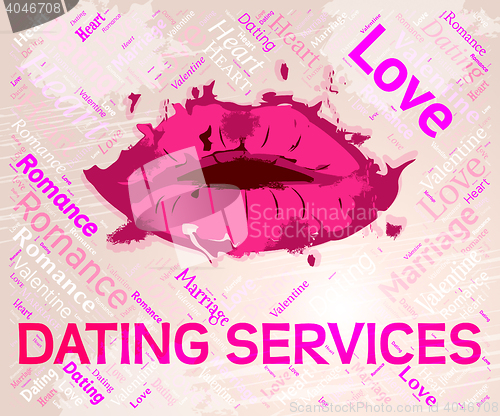 Image of Dating Services Indicates Web Site And Business