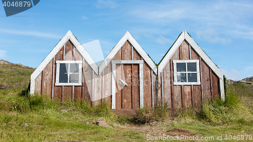 Image of Small toy elf house in Iceland