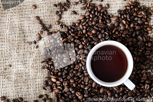 Image of the coffee grains