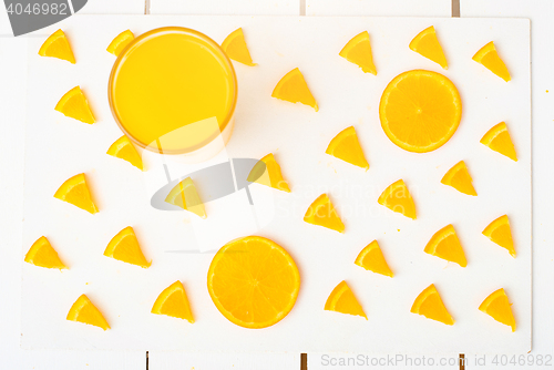 Image of Colorful citrus fruits on the rustic white background.