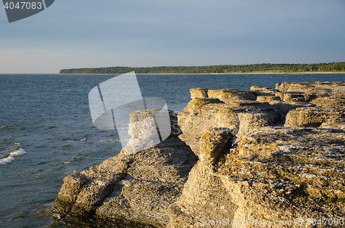 Image of Eroded cliff formations