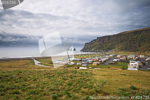 Image of town by the sea