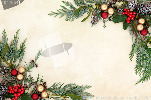Image of Christmas Decorative Border
