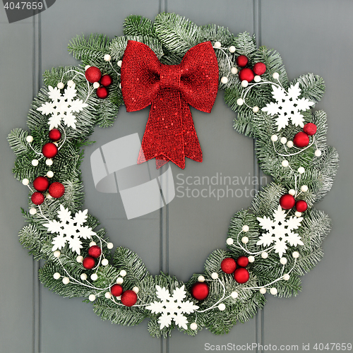 Image of Decorative Christmas Wreath