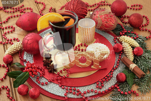 Image of Christmas Still Life Scene