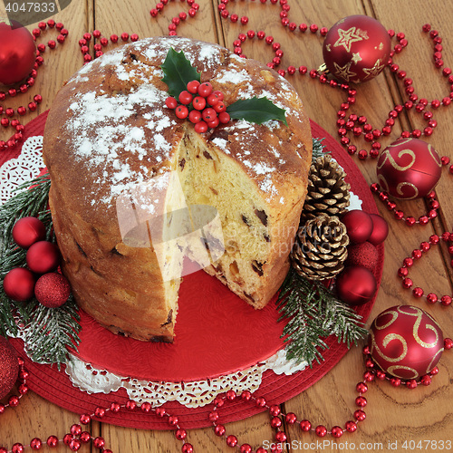 Image of Panettone Christmas Cake