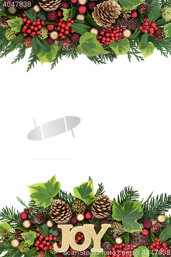 Image of Christmas Joy Decorative Border