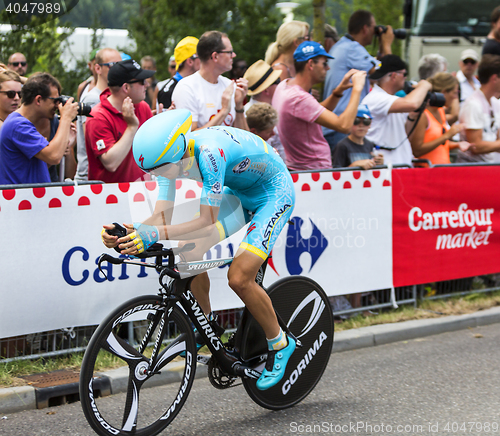 Image of The Cyclist Rein Taaramae - Tour de France 2015