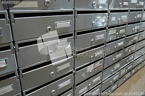 Image of Post boxes of a house