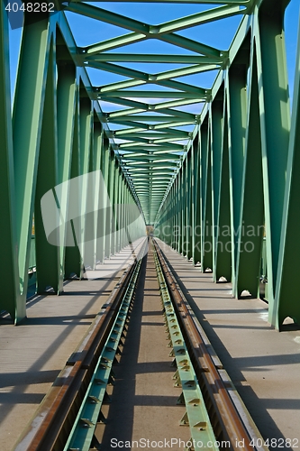 Image of Railroad Bridge Point of View