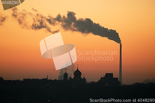 Image of Smoking power plant