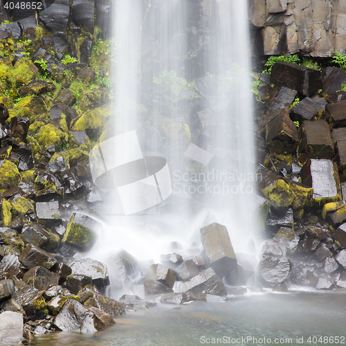 Image of Svartifoss (Black Fall), Skaftafell, Iceland