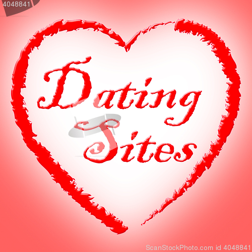 Image of Dating Sites Indicates Romance Online And Date