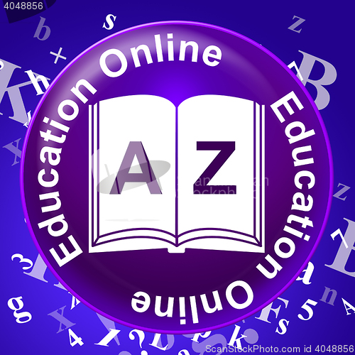 Image of Education Online Indicates Web Site And Educated