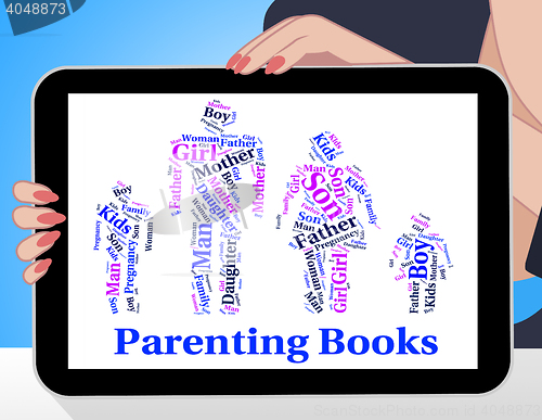 Image of Parenting Books Indicates Mother And Child And Father