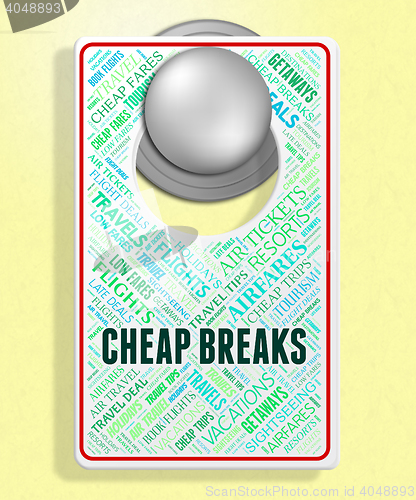 Image of Cheap Breaks Indicates Short Vacation And Board