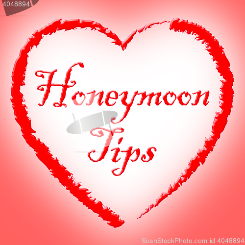 Image of Honeymoon Tips Shows Hint Hints And Romance