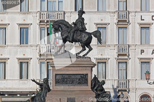 Image of Equestrian Victor Emmanuel II Venice