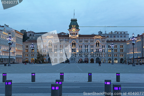 Image of Trieste at Night